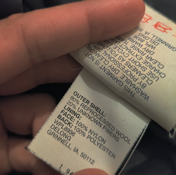 Vintage Wool Blend Green Bay Packets Jacket - Size Large - Picture 2 of 15